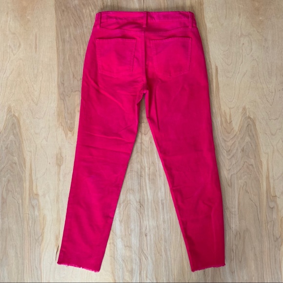 Talbots Hot Pink corduroy Straight Leg pants - Picture 5 of 5